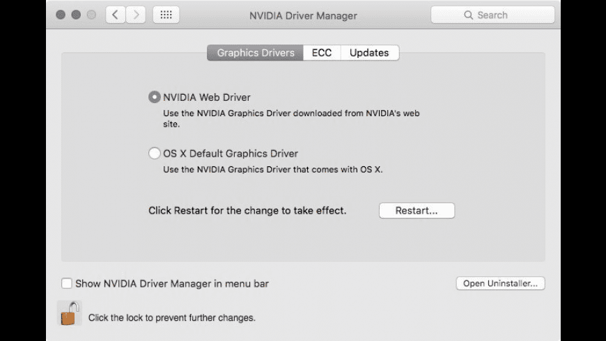 Opengl Driver Monitor Mac Download